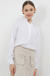 Cardinal Blouse Loose Fit Wanita D0275J08D